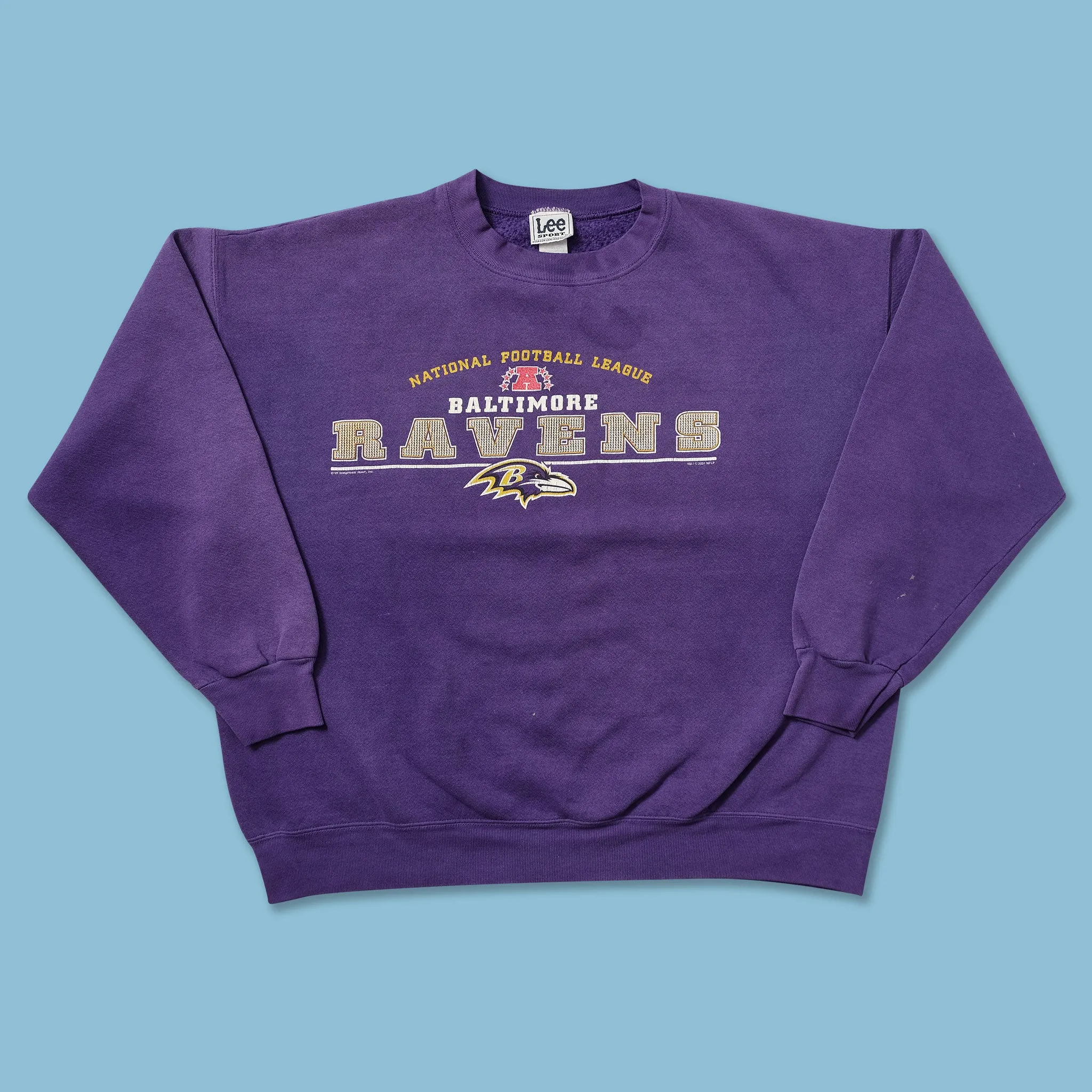 2001 Baltimore Ravens Sweater Large