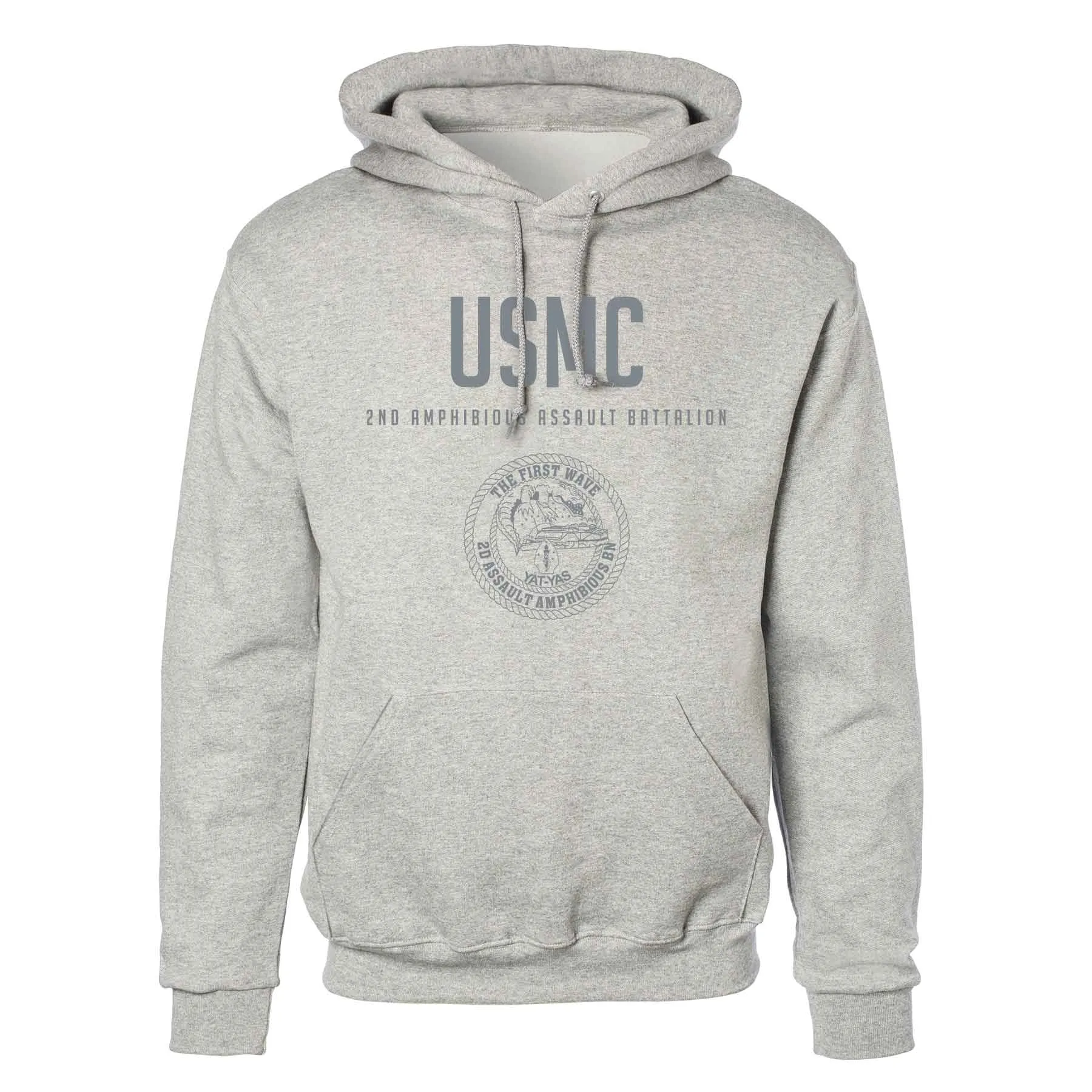 2nd Assualt Amphibious Bn Tonal Hoodie