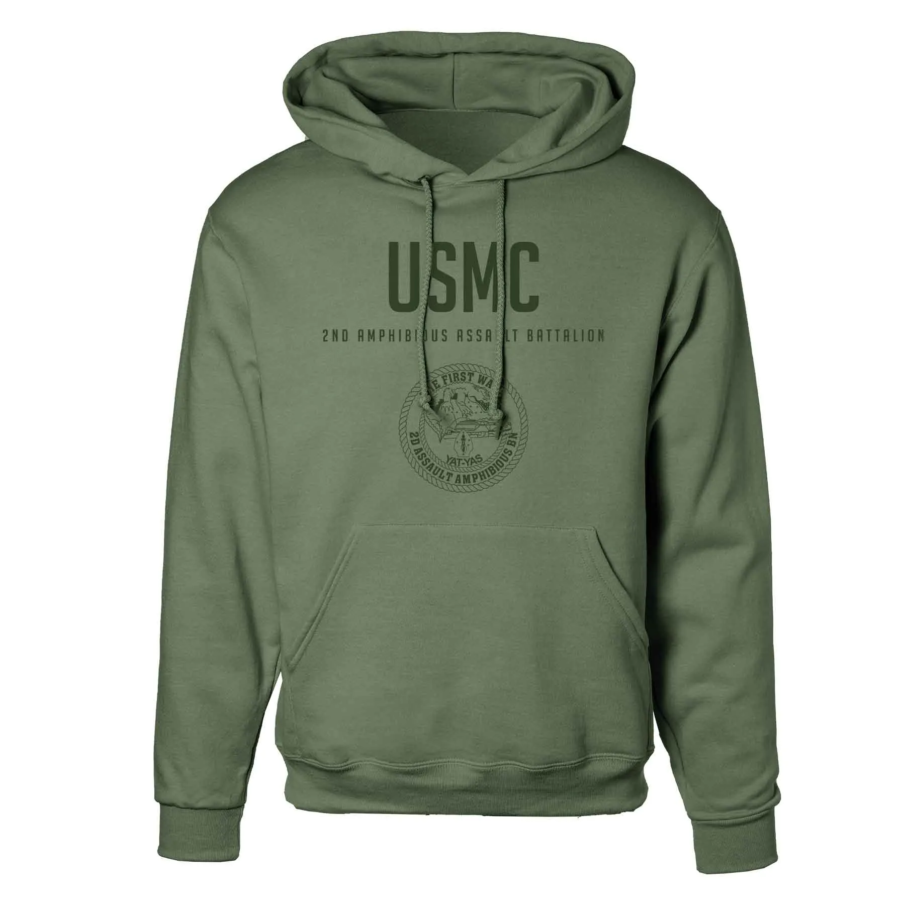 2nd Assualt Amphibious Bn Tonal Hoodie