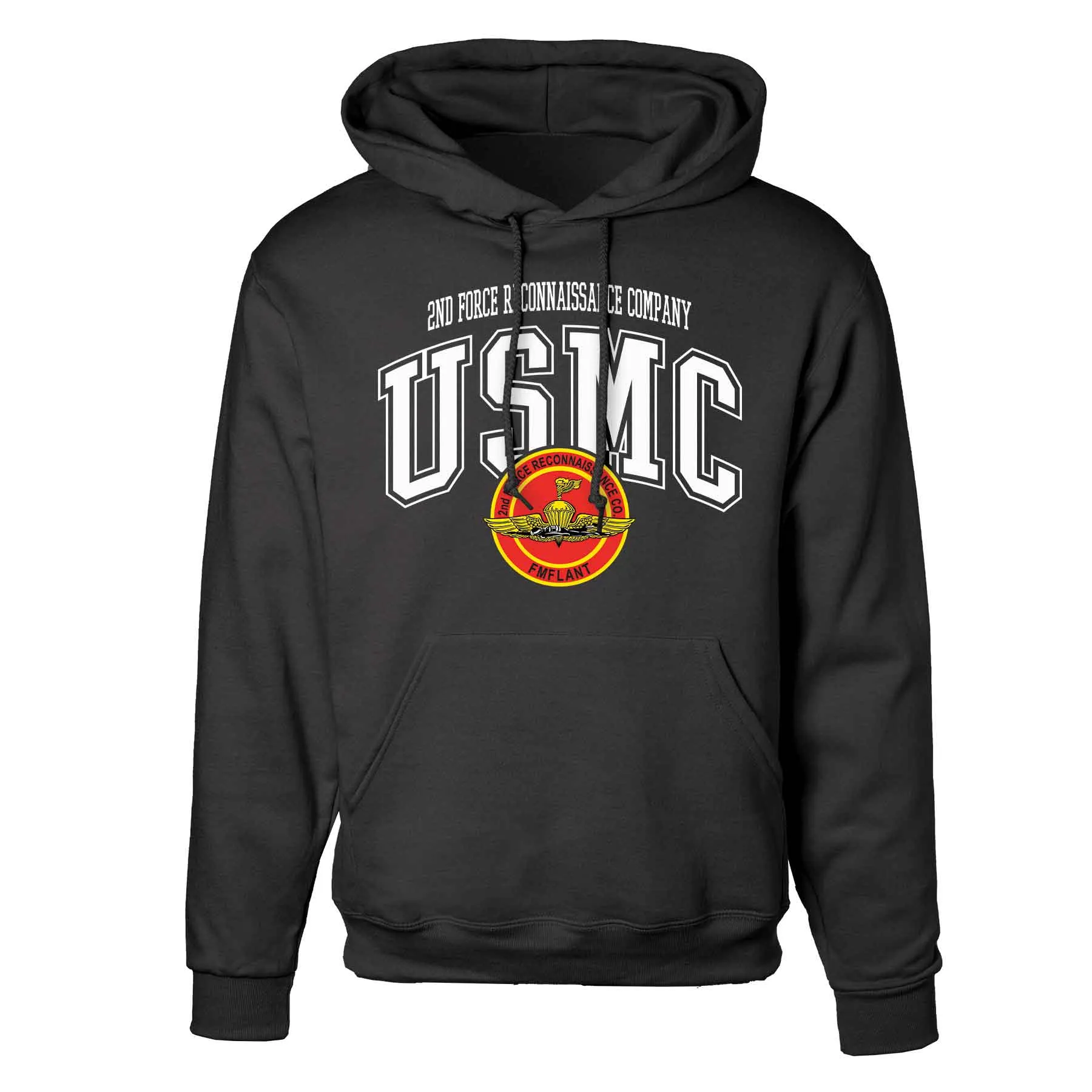 2nd Force Reconnaissance Co Arched Hoodie