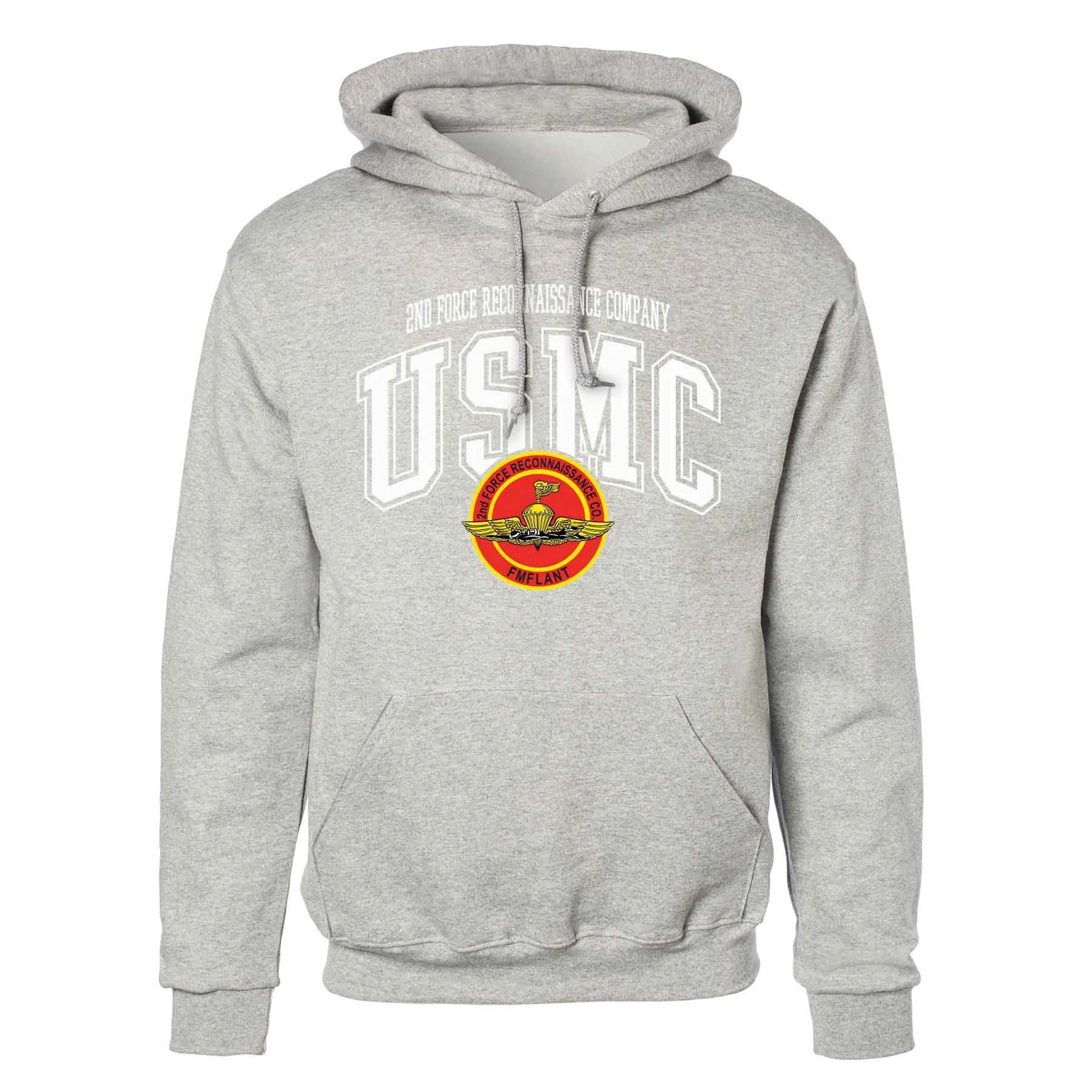 2nd Force Reconnaissance Co Arched Hoodie