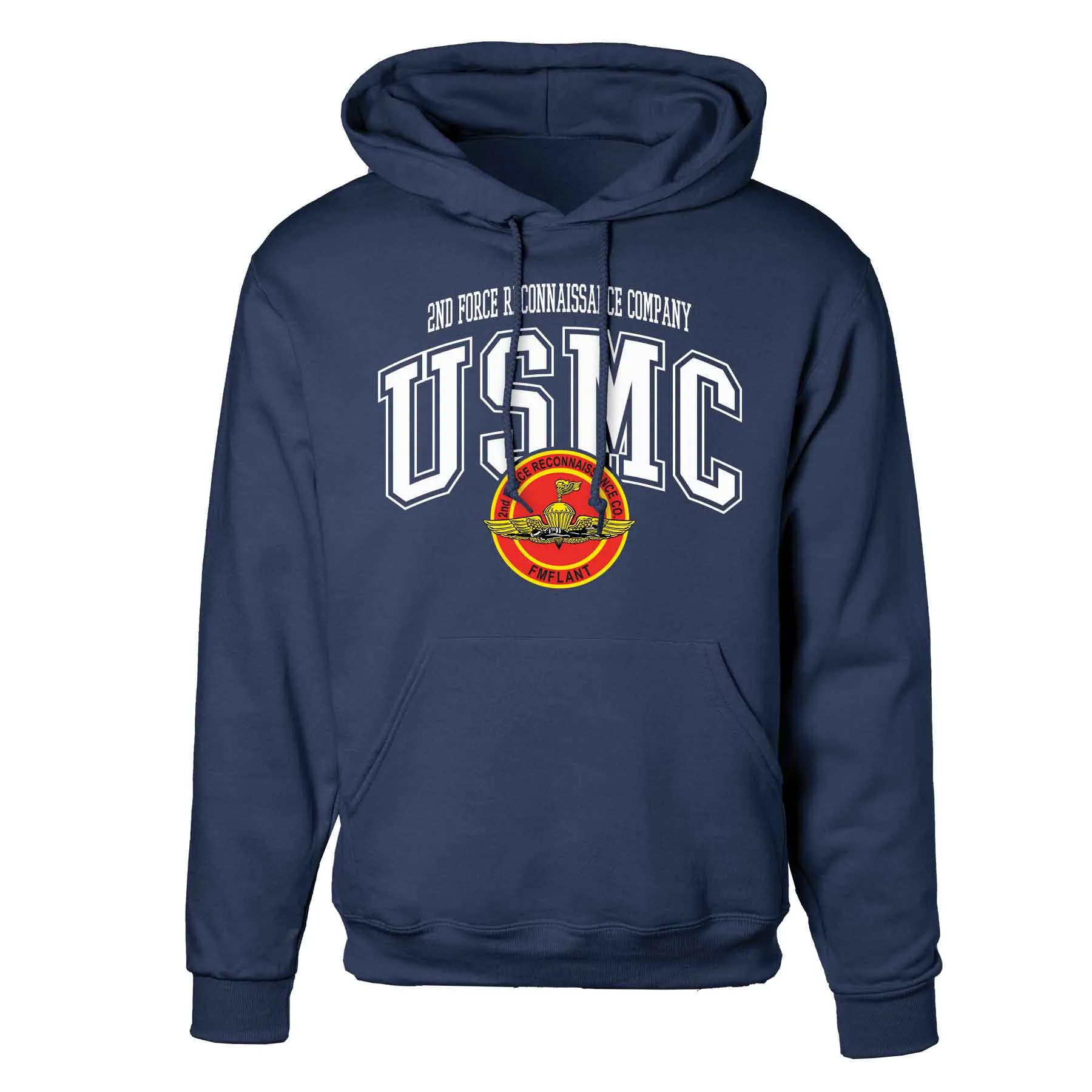 2nd Force Reconnaissance Co Arched Hoodie