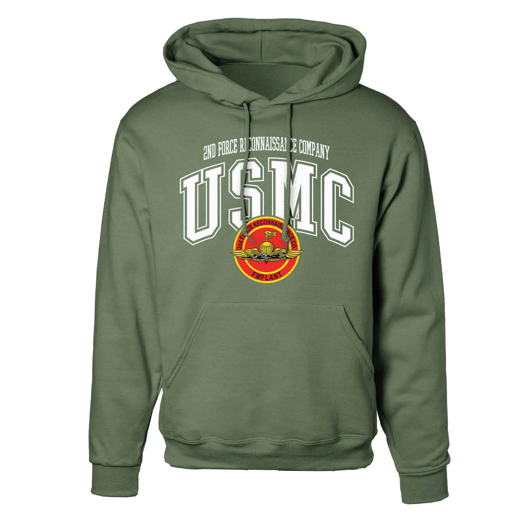 2nd Force Reconnaissance Co Arched Hoodie