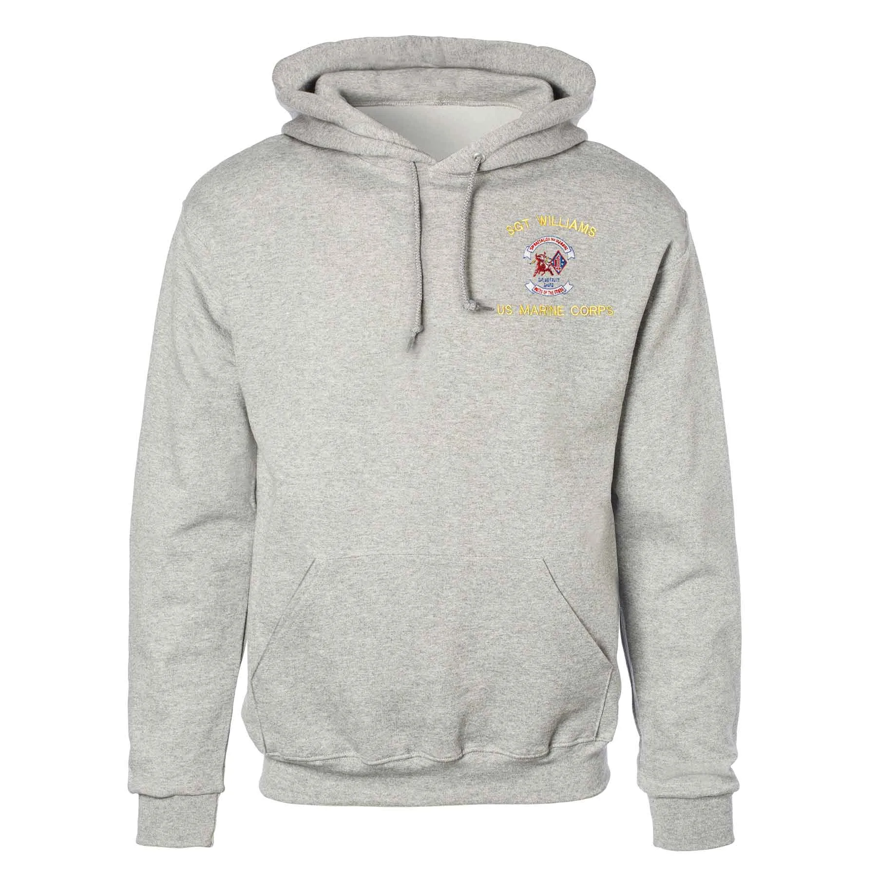 3rd Battalion 1st Marines Embroidered Hoodie