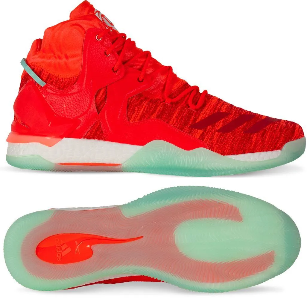 Adidas D Rose 7 Basketball Sneaker - Red