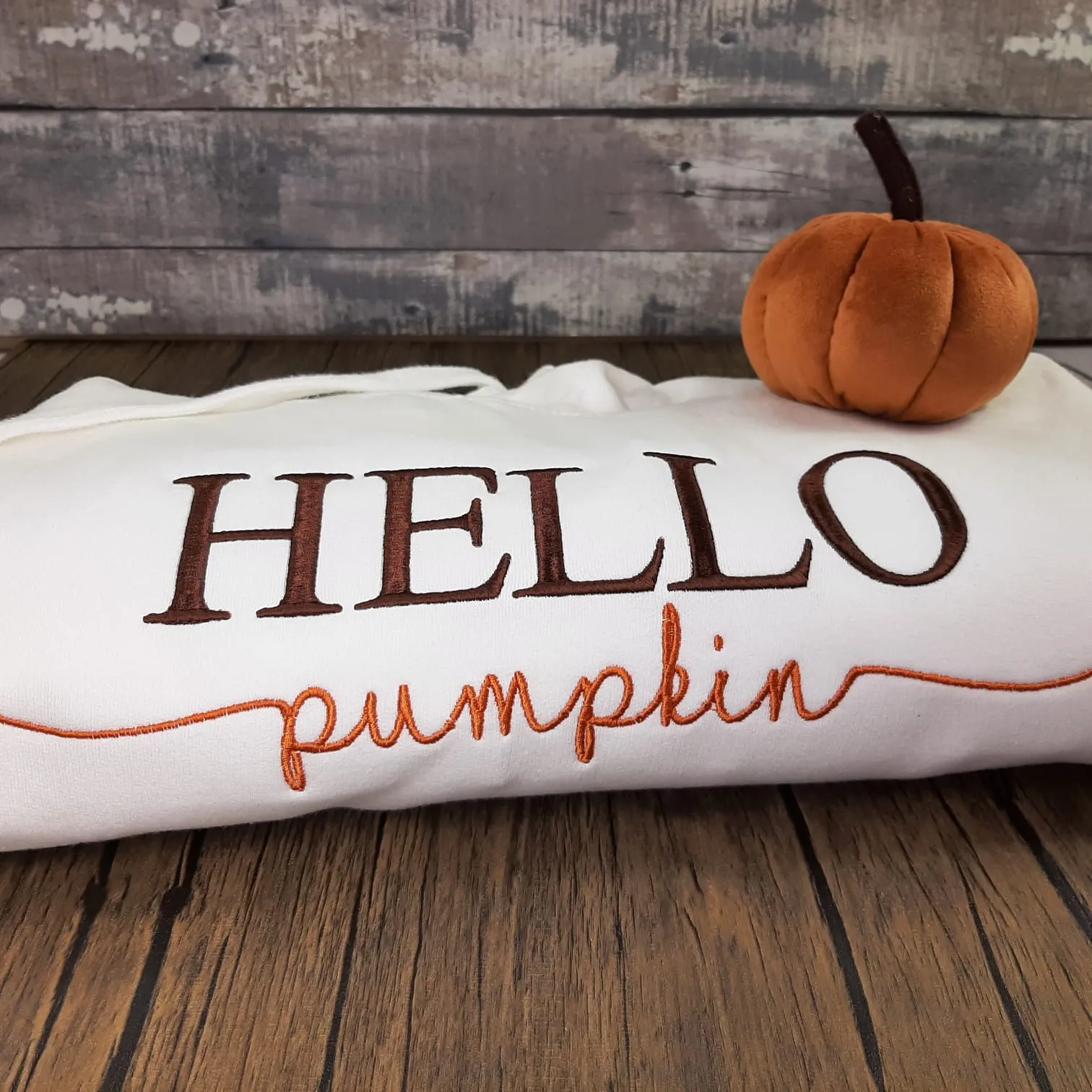 Adults Hello Pumpkin Hoodie/Sweater