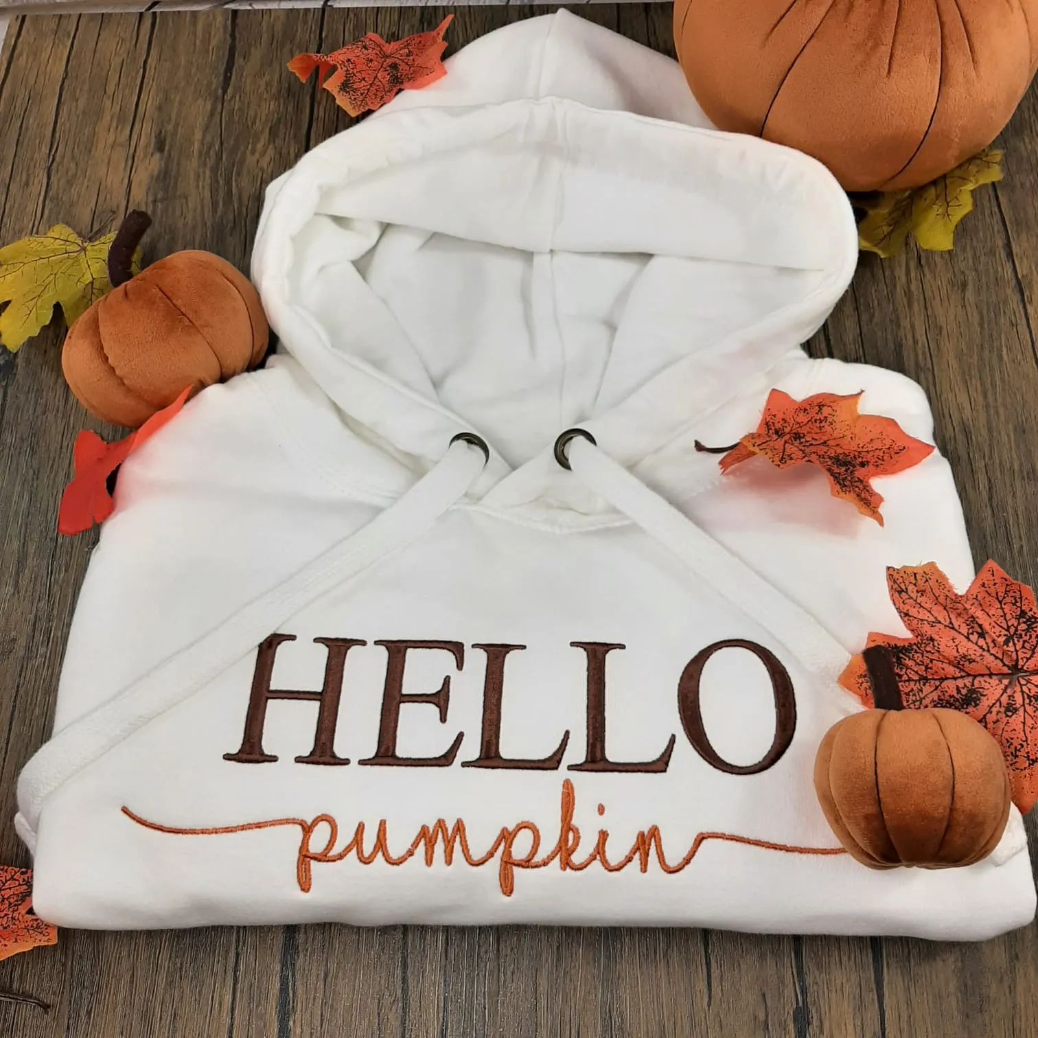 Adults Hello Pumpkin Hoodie/Sweater