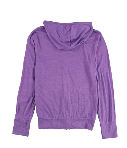 Alternative Womens Solid Hooded Sweater