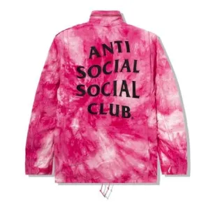 Anti Social Social Club Alpha Industries X ASSC M-65 Jacket - Tie Dye Pink