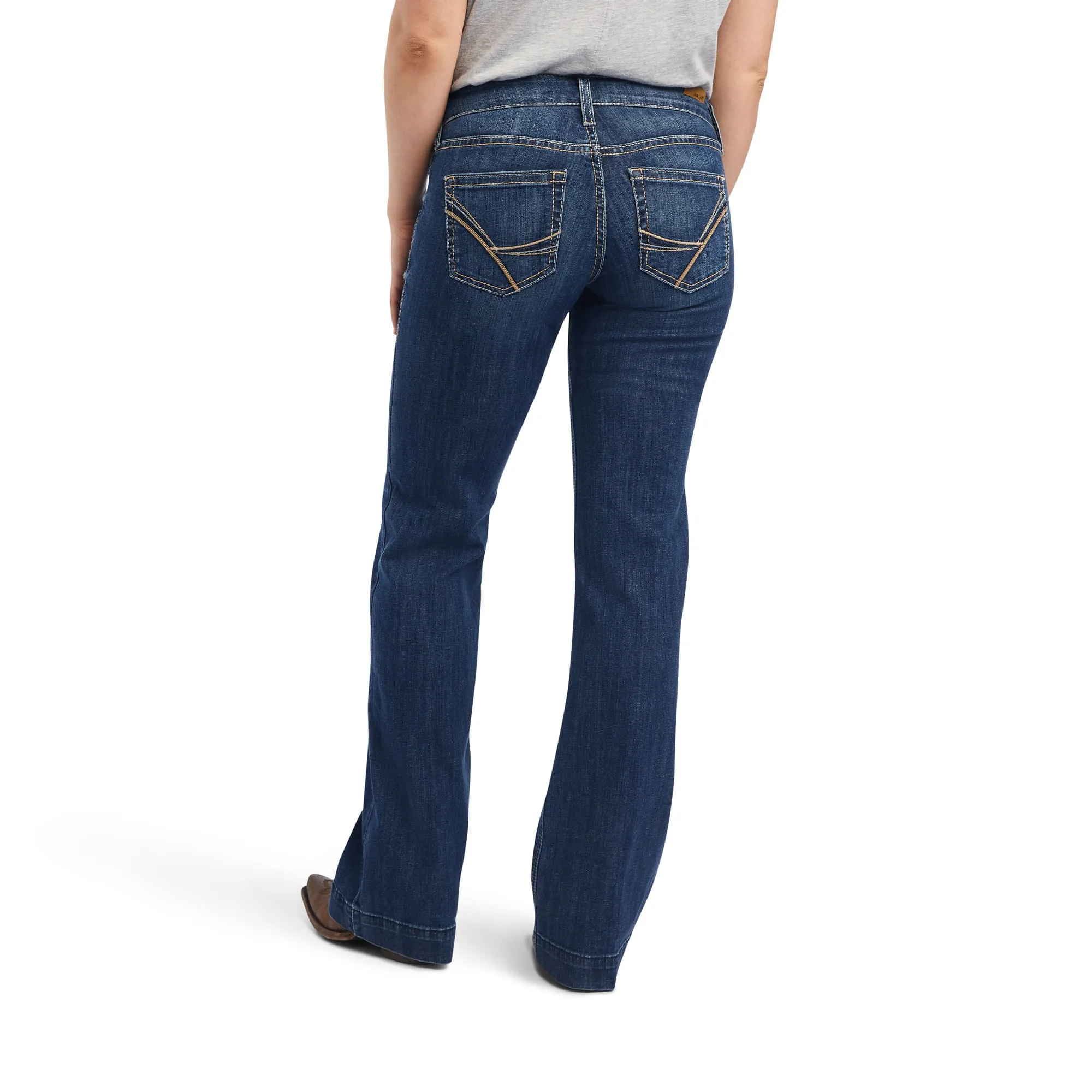 Ariat Womens Irvine Mid Rise Trouser Jeans