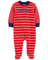 Baby Brother 2-Way Zip Cotton Sleep & Play Pajamas