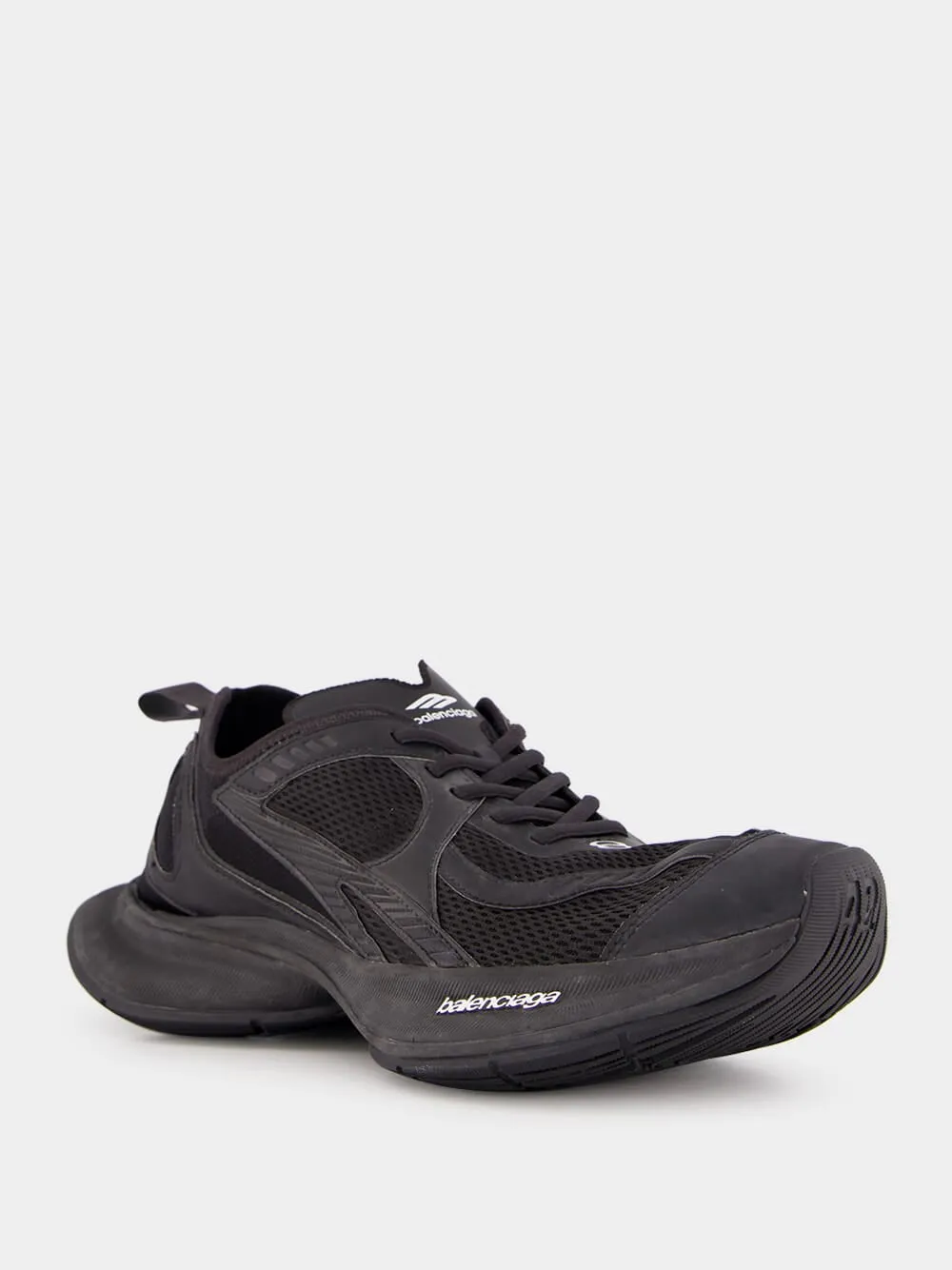 Black Circuit Sneaker