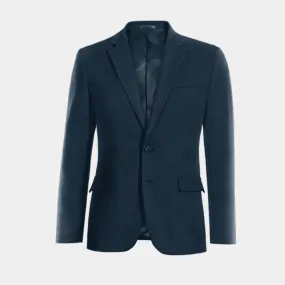  Blazer azul de pana esencial