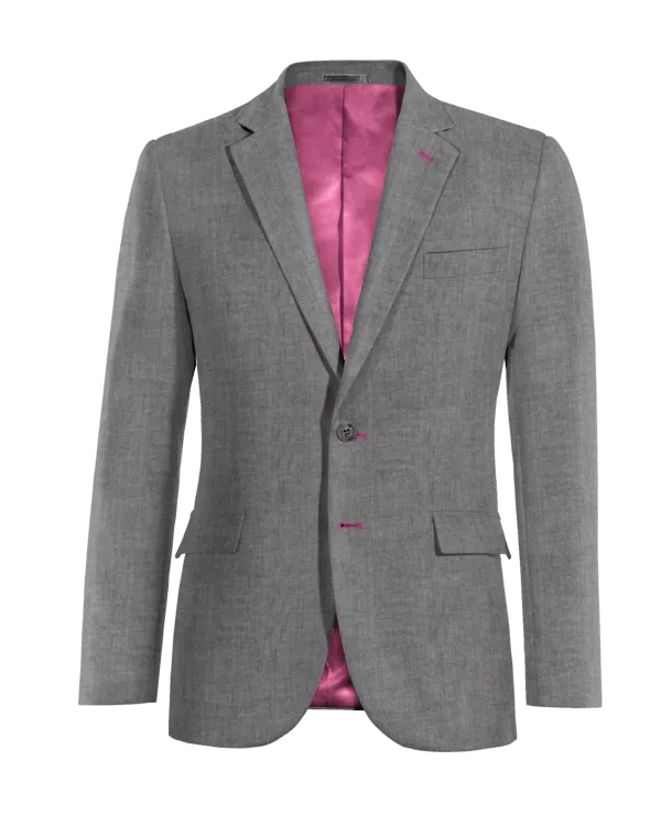  Blazer gris de lino ligera edición limitada