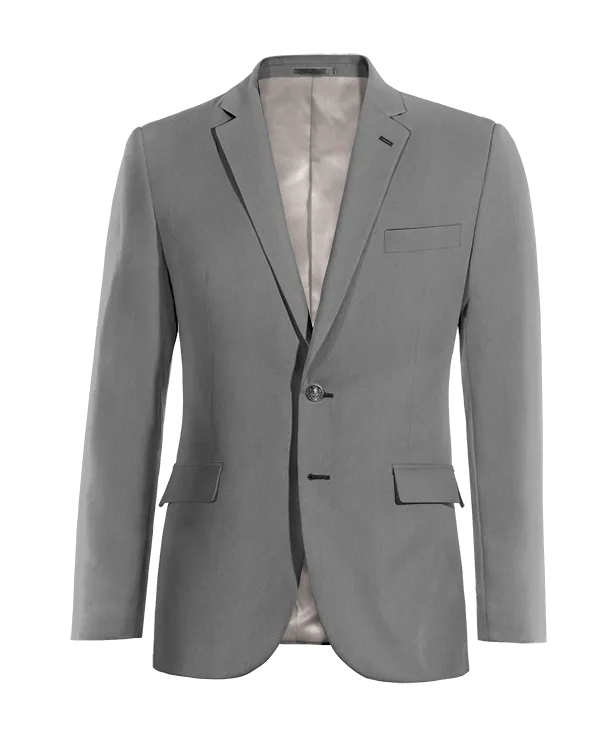  Blazer gris slim fit