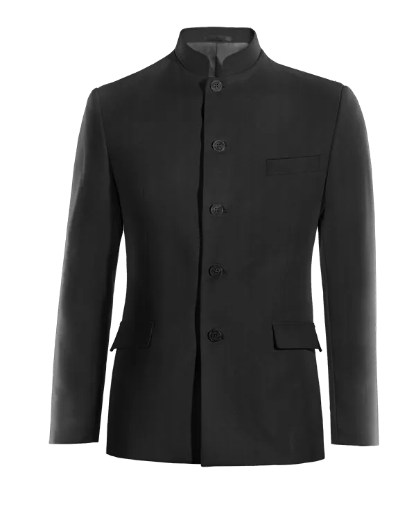  Blazer mao negro Ónix de entretiempo