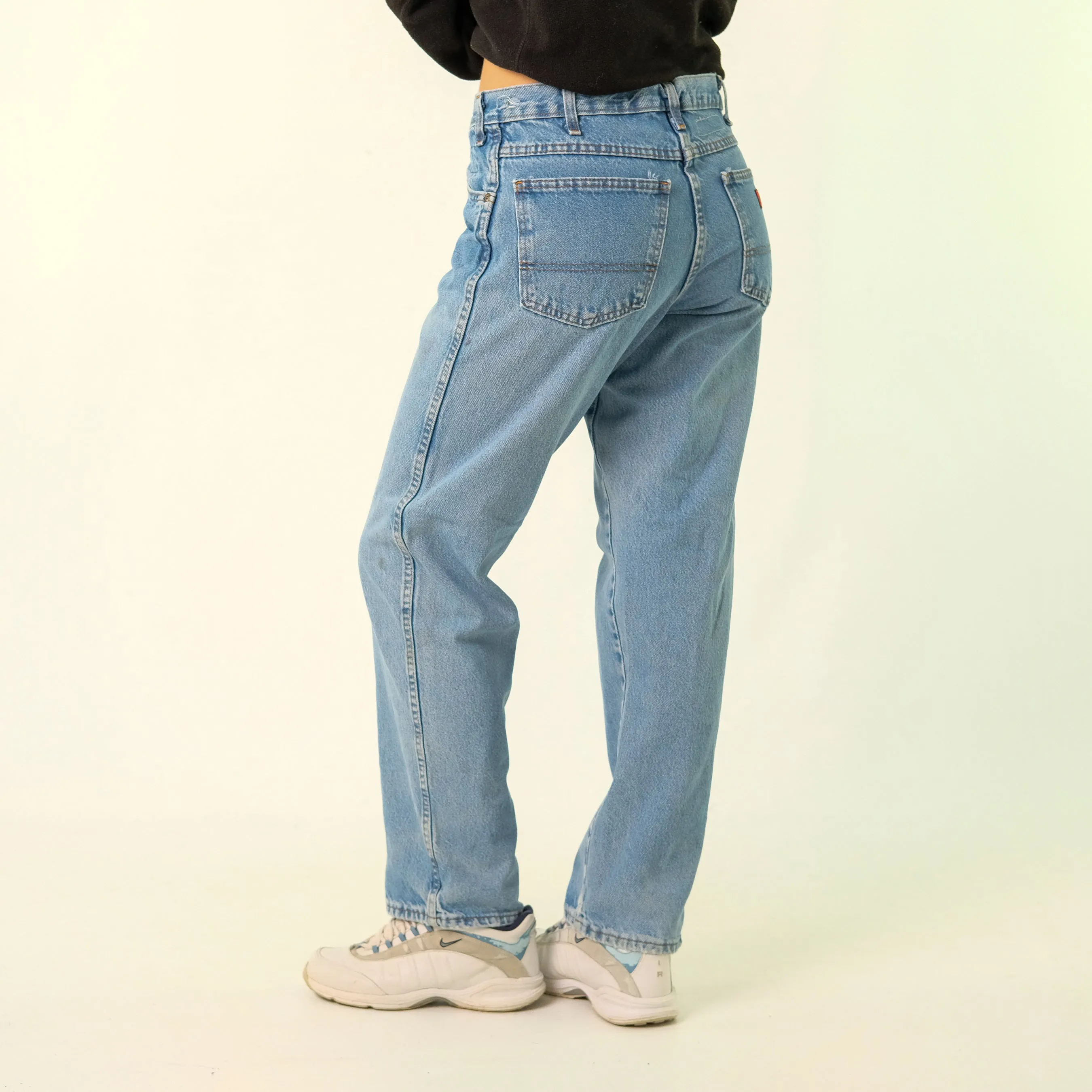 Blue y2ks Dickies Denim Carpenter Baggy Jeans Pants (32x30)