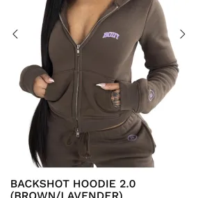 Body by Raven Tracy Women's Brown Hoodie