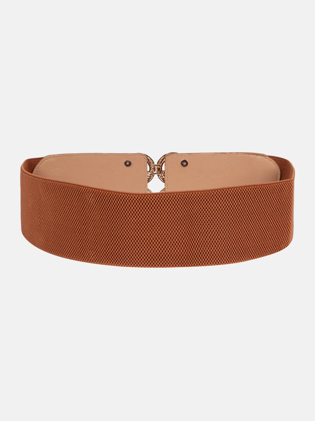 Bold Cutwork Buckle Broad Belt