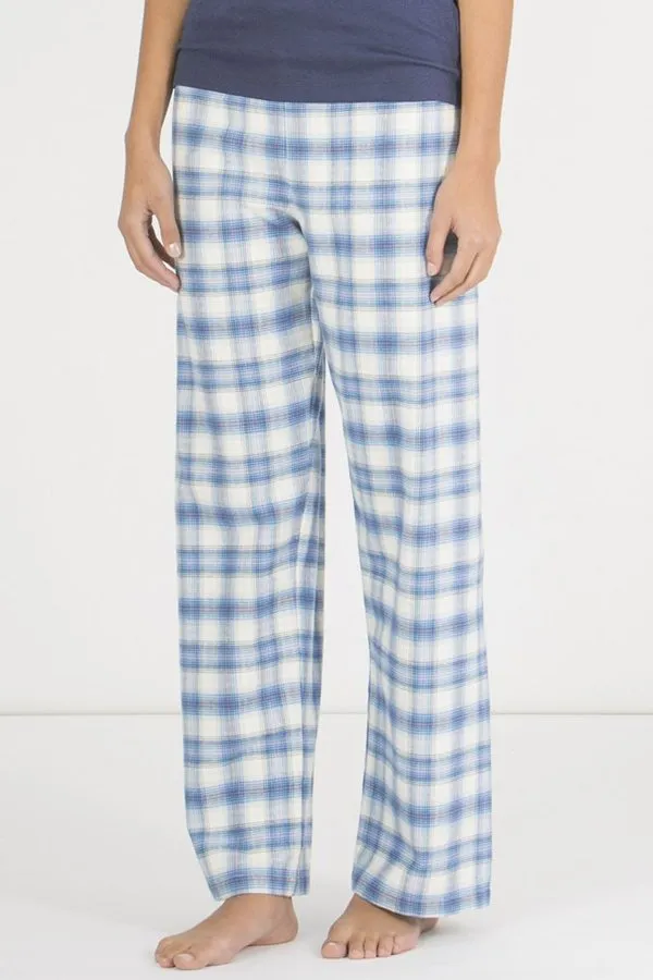 Bonsoir of London Tartan Brushed Cotton Pyjama Trousers