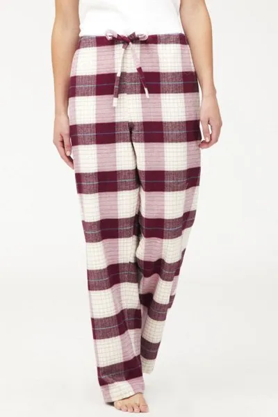 Bonsoir of London Tartan Brushed Cotton Pyjama Trousers