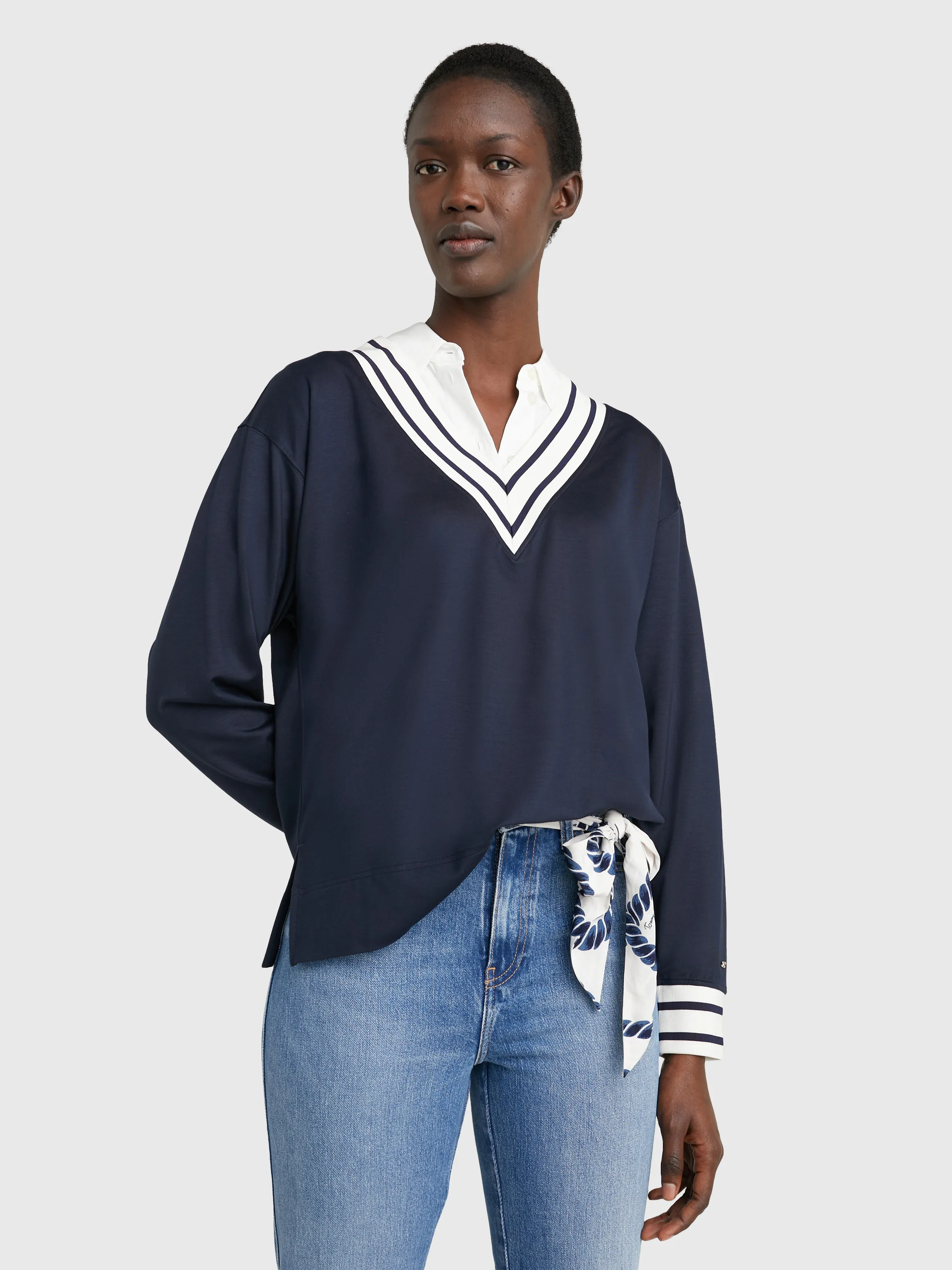 Border Sweatshirt | Sweatshirts & Hoodies | Tommy Hilfiger