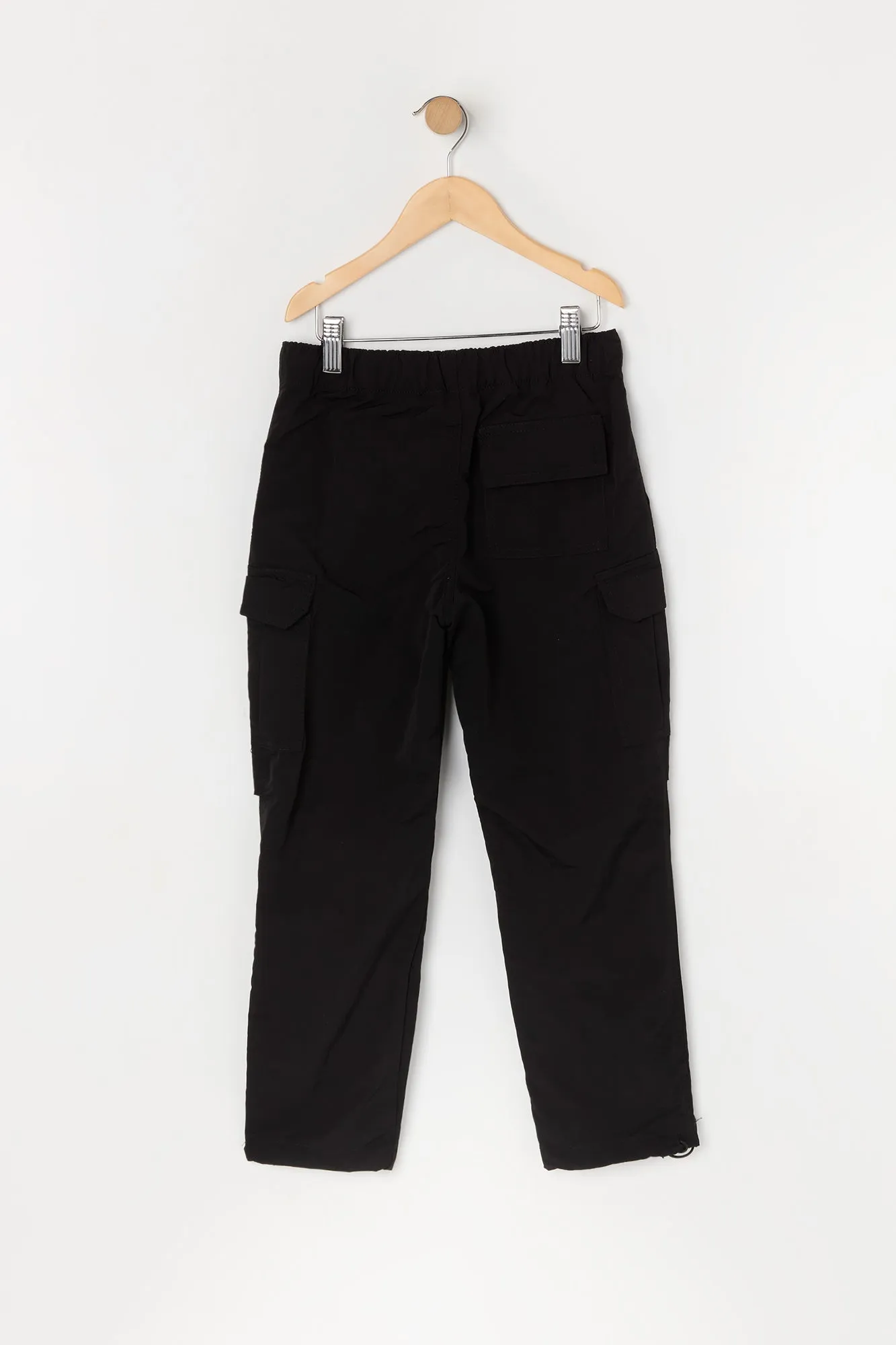 Boys Nylon Parachute Cargo Pant