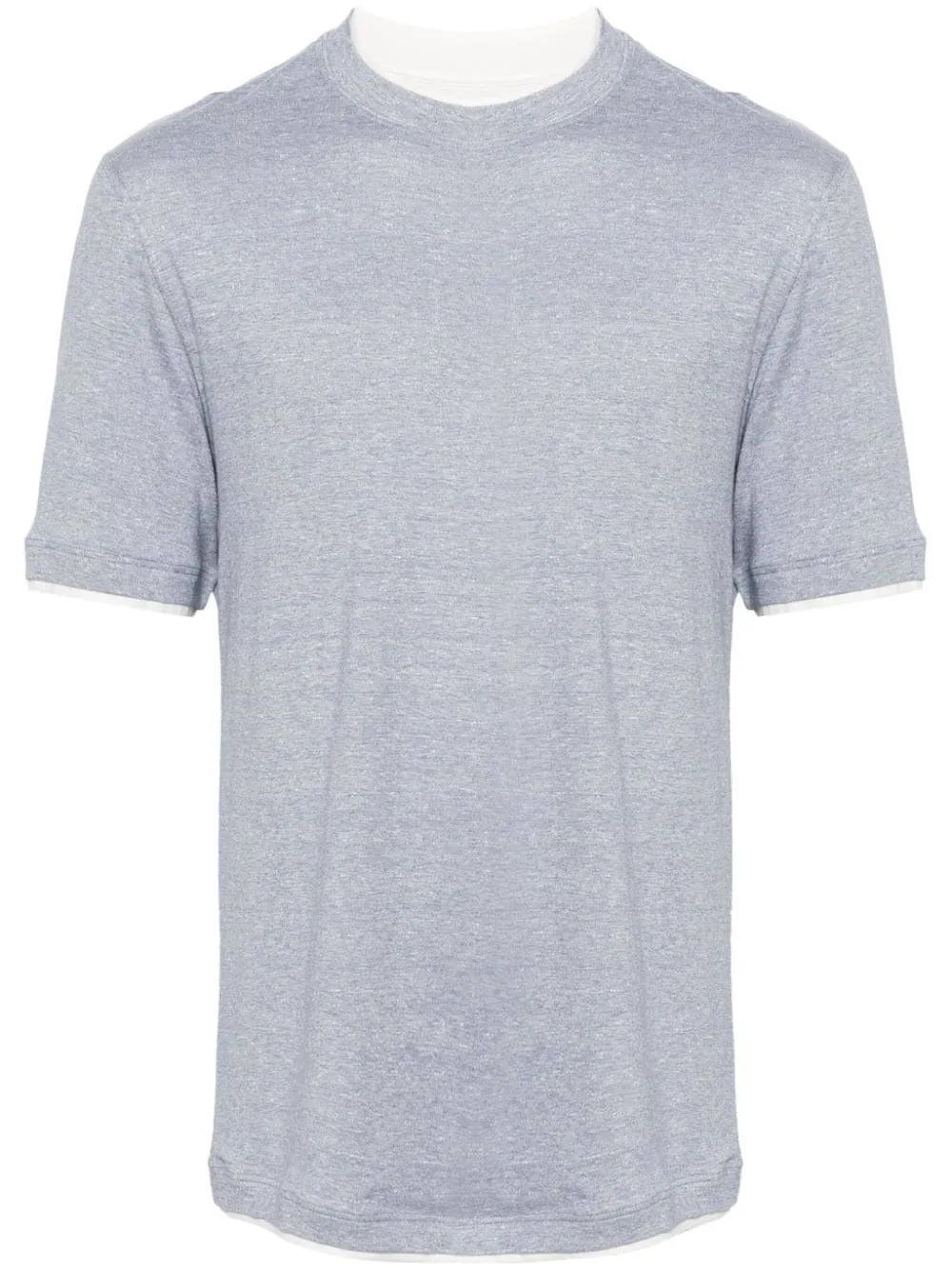 Brunello Cucinelli T Shirts And Polos Clear Blue