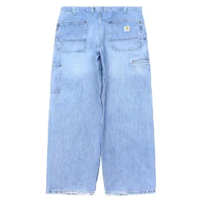 Carhartt Classic Blue Washed Denim Jeans