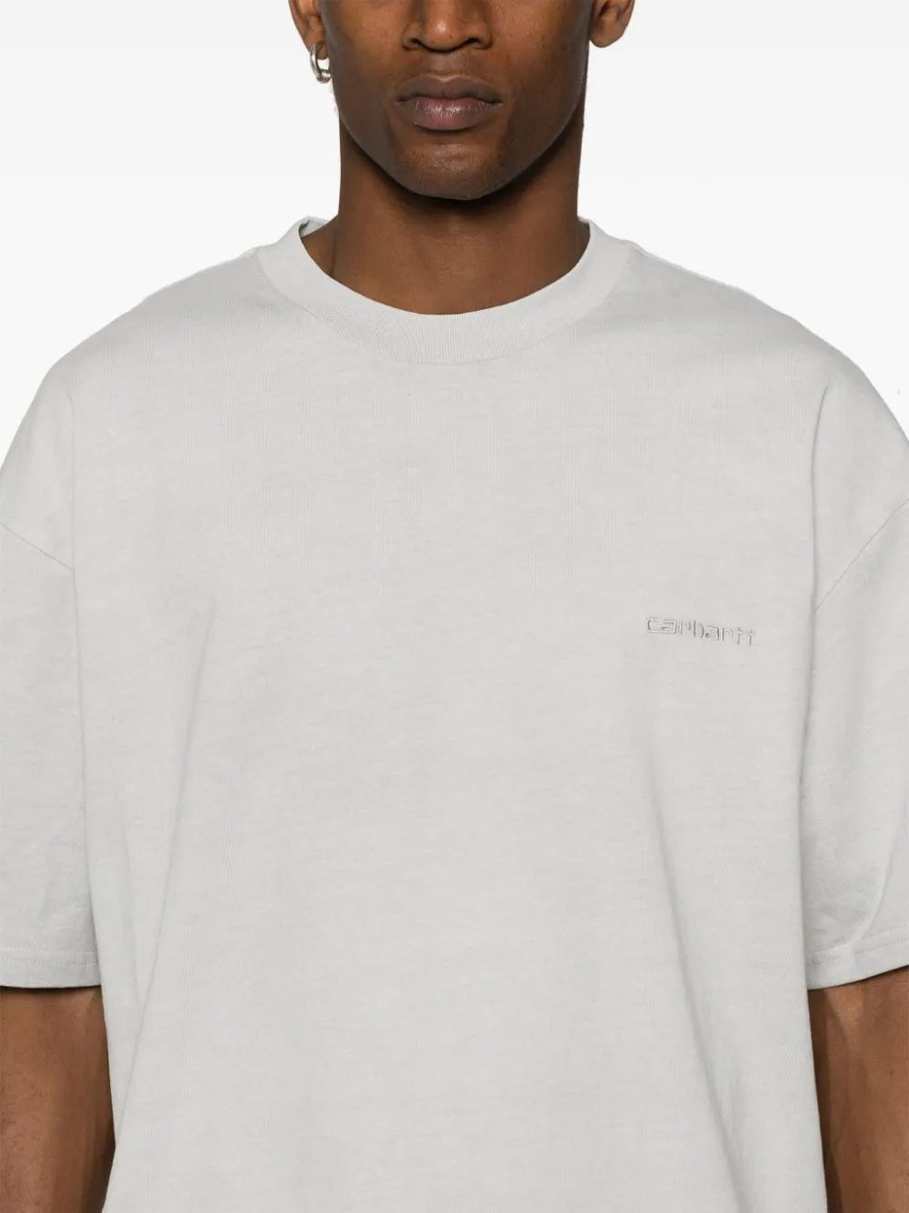 Carhartt Wip Pre T Shirts And Polos Grey