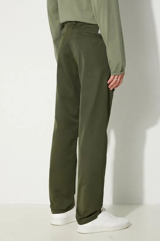 Carhartt WIP trousers Master Pant men's green color I034233.66602