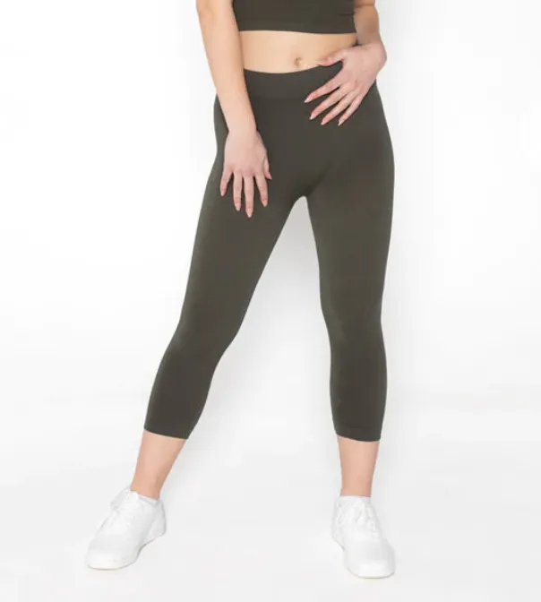 C'est Moi leggings, bamboo 3/4 length ONE Size (7 colors)