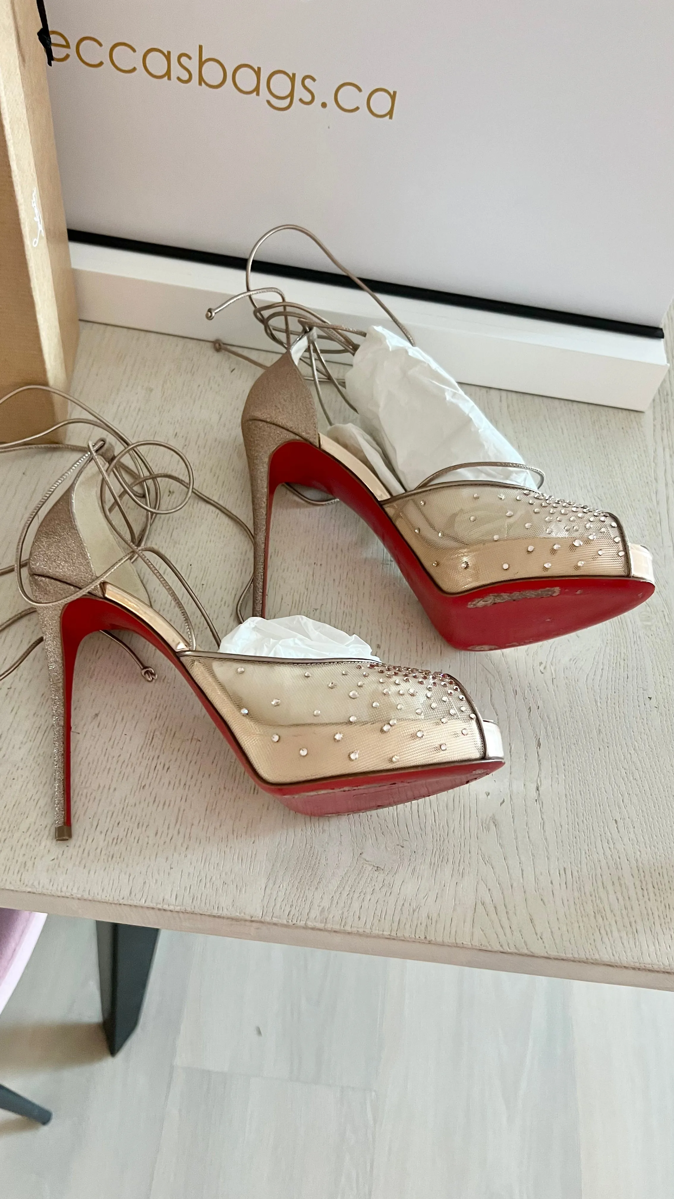 Christian Louboutin Maia Labella Alta Heels