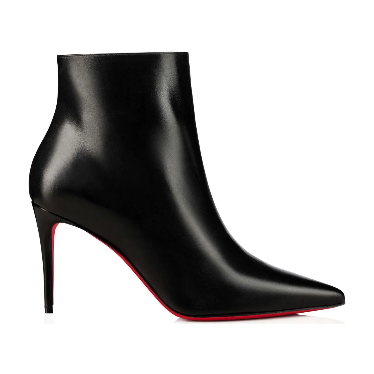 CHRISTIAN LOUBOUTIN So Kate 85 Leather Ankle Boots - Black