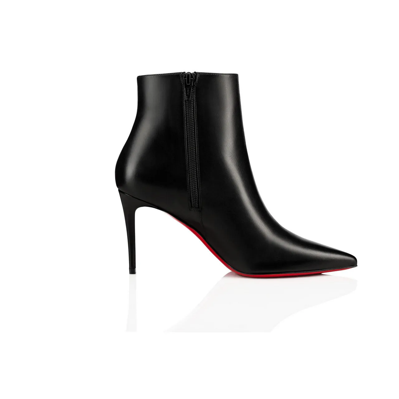 CHRISTIAN LOUBOUTIN So Kate 85 Leather Ankle Boots - Black