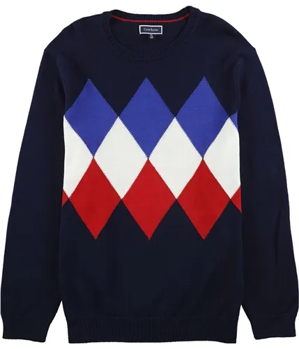 Club Room Mens Exploded Argly Pullover Sweater