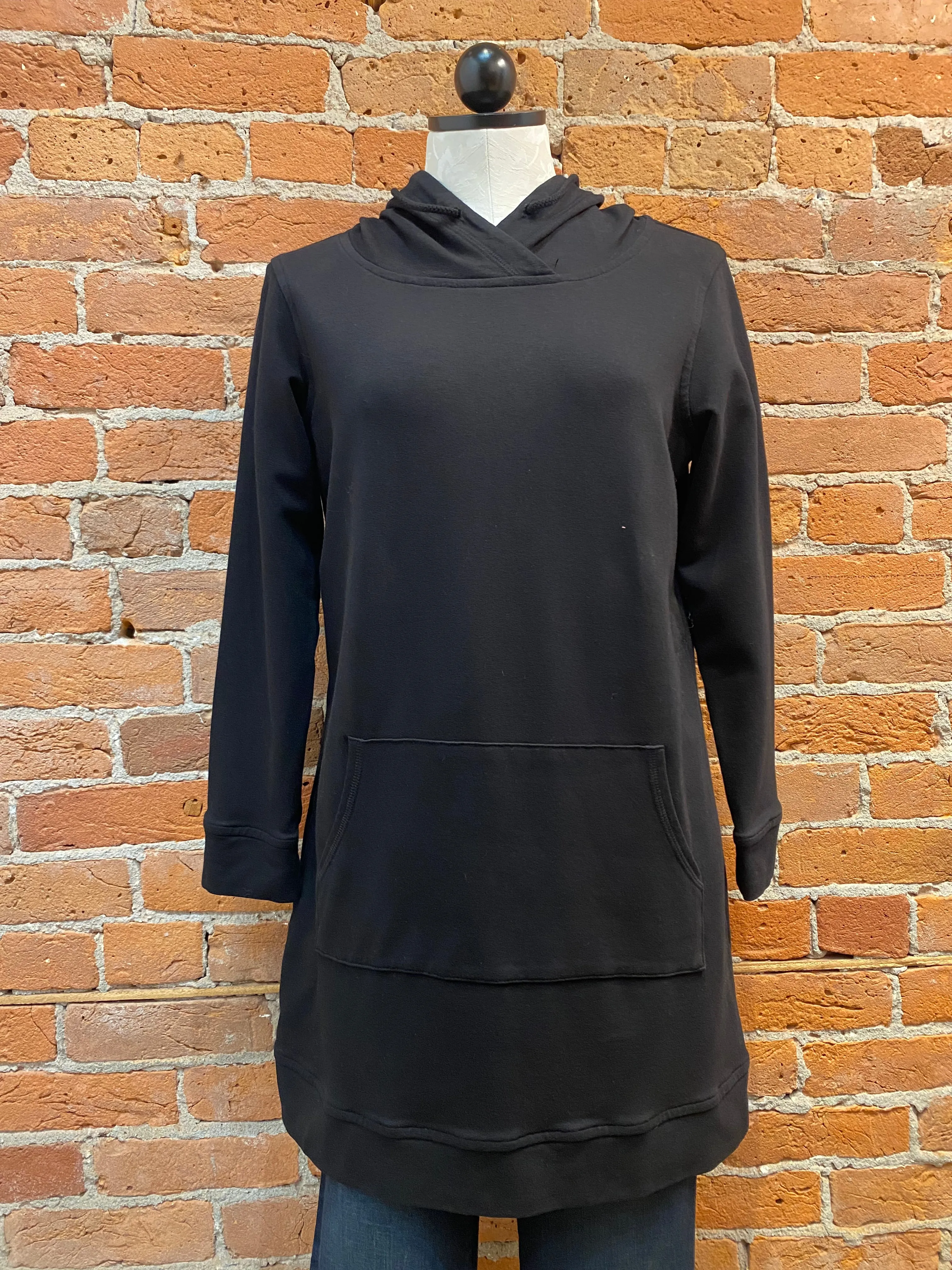 CMC hoodie tunic, front-pocket