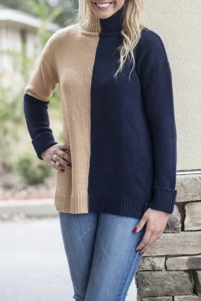 Color Block Sweater