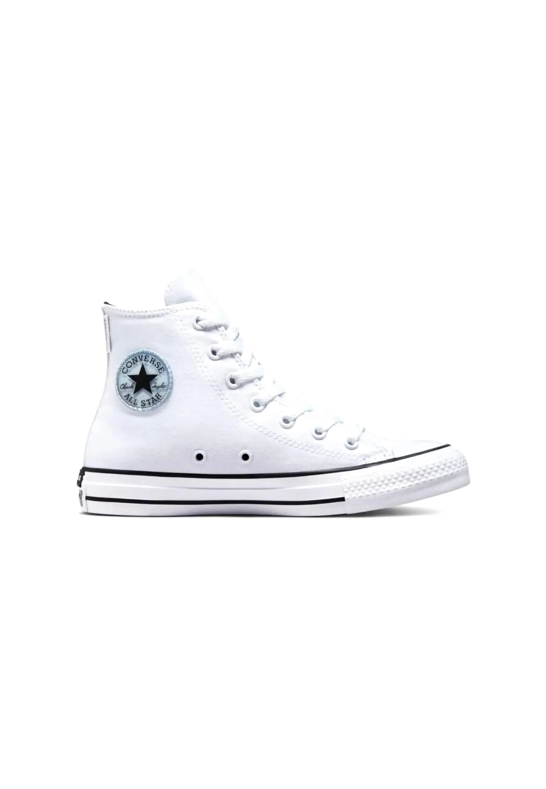 CONVERSE Chuck Taylor All Star Hi Sneaker Donna White Black A02608C