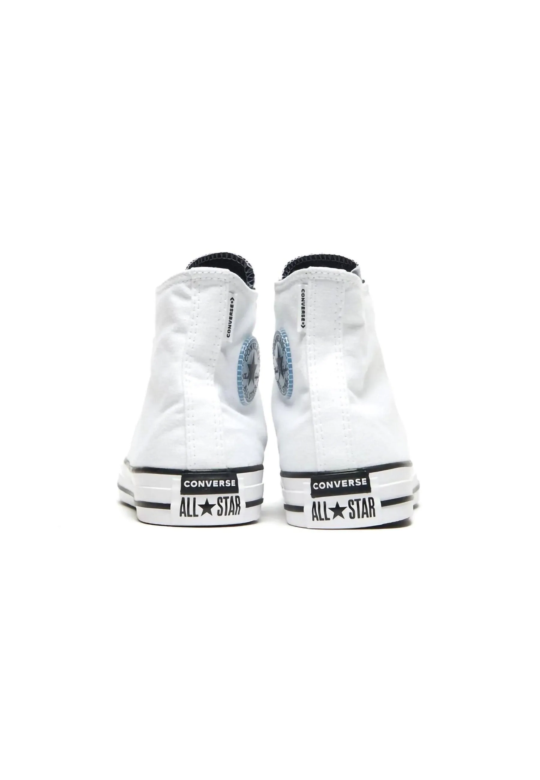 CONVERSE Chuck Taylor All Star Hi Sneaker Donna White Black A02608C