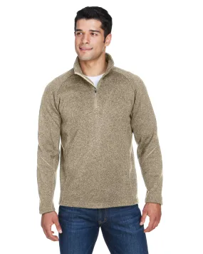 Devon & Jones DG792 Adult Bristol Sweater Fleece Quarter-Zip