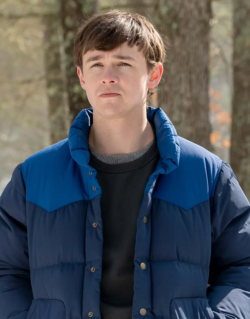 Dexter New Blood 2021 Jack Alcott Blue Jacket | Harrison Morgan Jacket