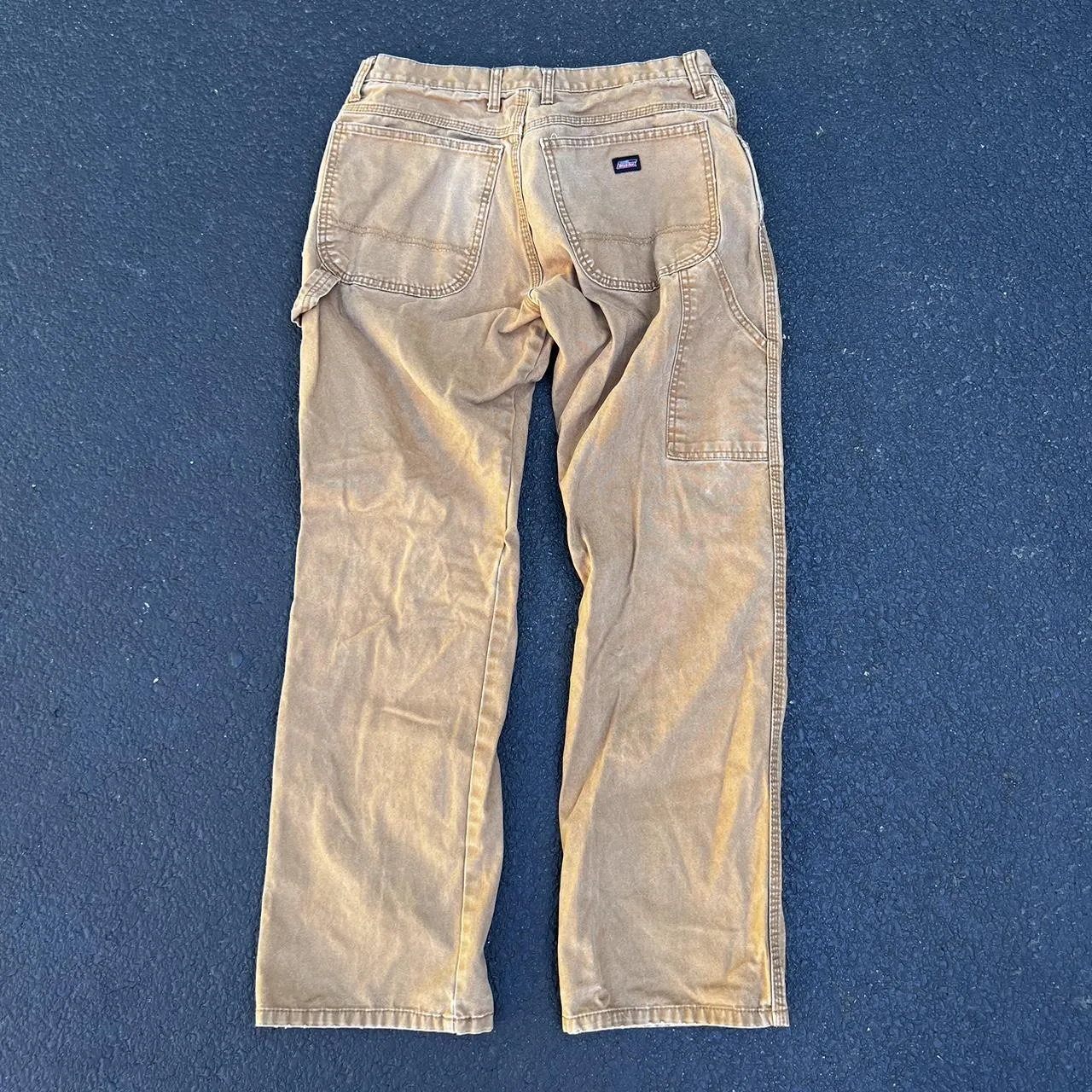 Dickies Men's Tan and Brown Trousers