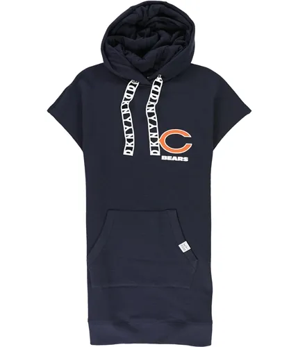 Dkny Womens Chicago Bears Hoodie Dress