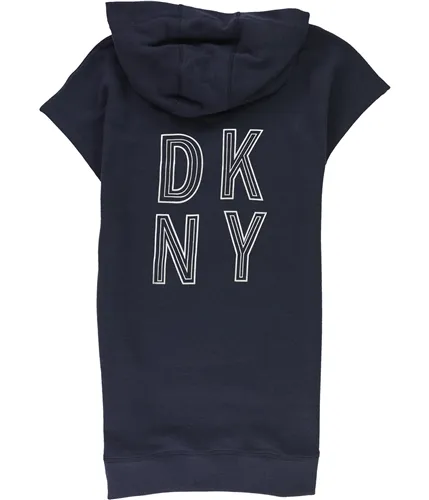 Dkny Womens Chicago Bears Hoodie Dress