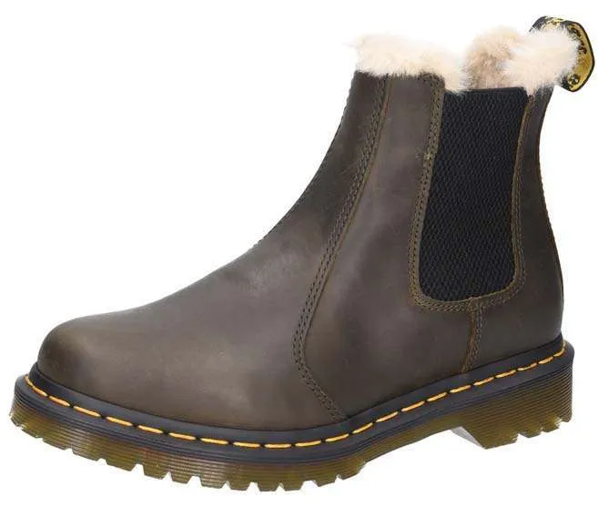 Dr. Martens 2976 Leonore Chelsea Boots (DMS Olive Wyoming)