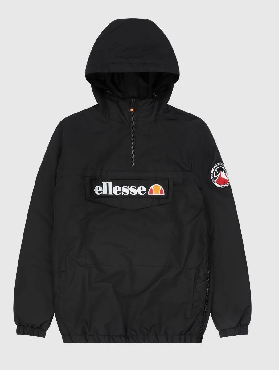 Ellesse Monterini Overhead Anorak Jacket Black