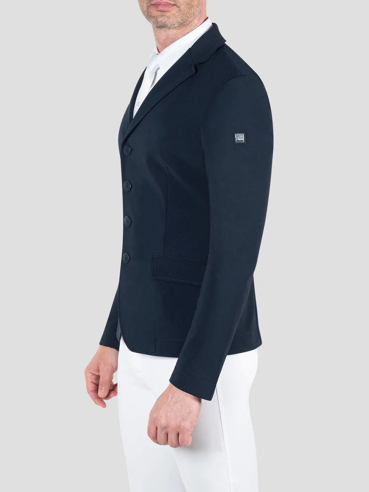 Equiline NORMANK MEN'S SHOW COAT IN B-MOVE PERFORMANCE FABRIC