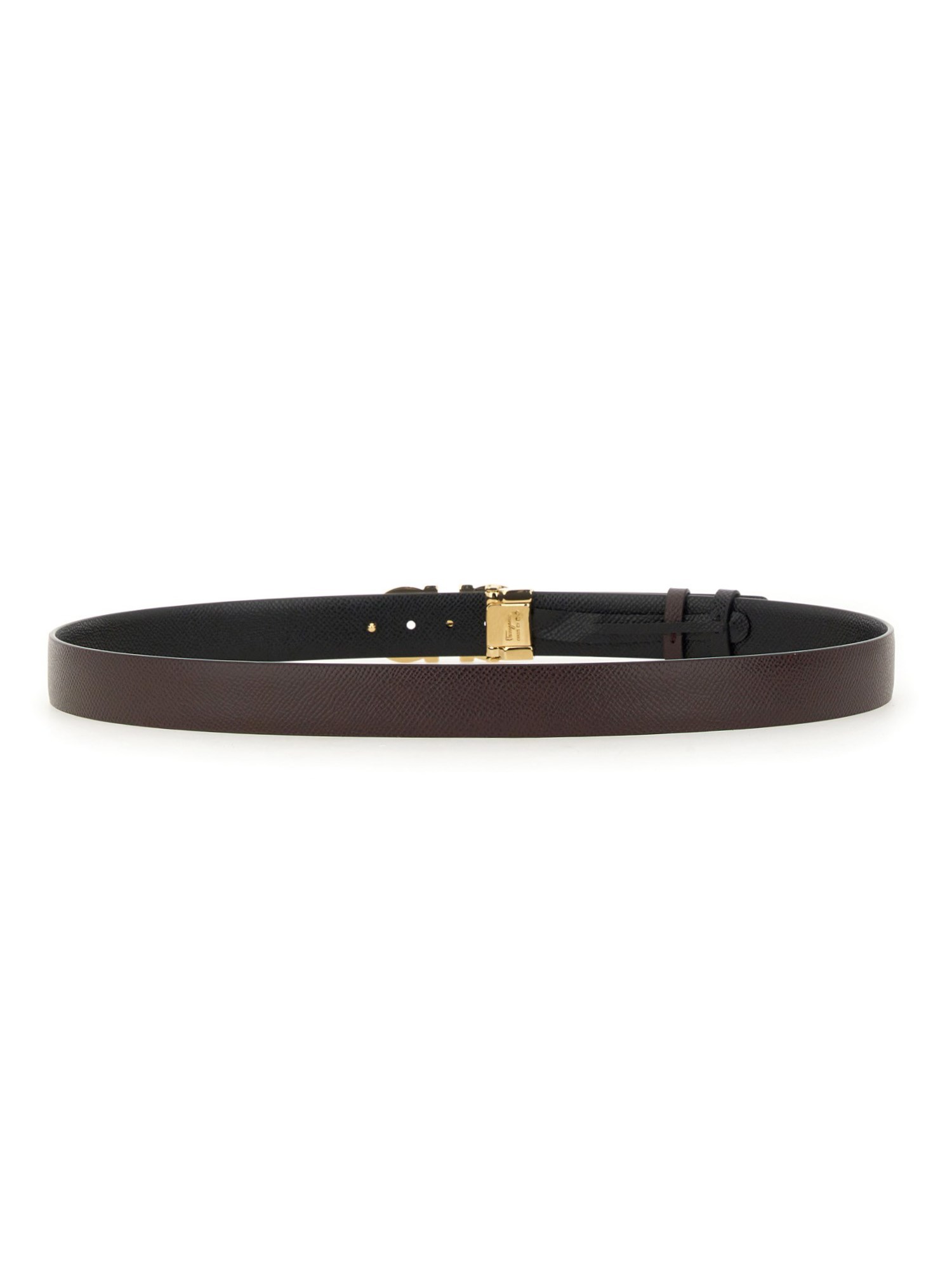 FERRAGAMO    REVERSIBLE HOOKS BELT