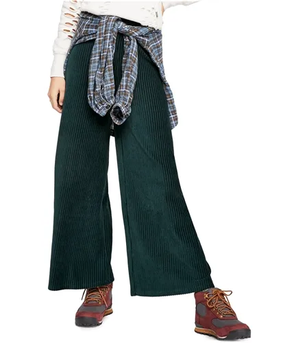 Free People Womens Bambi Casual Wide Leg Pants